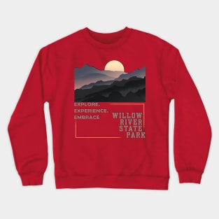 Willow river state park Crewneck Sweatshirt